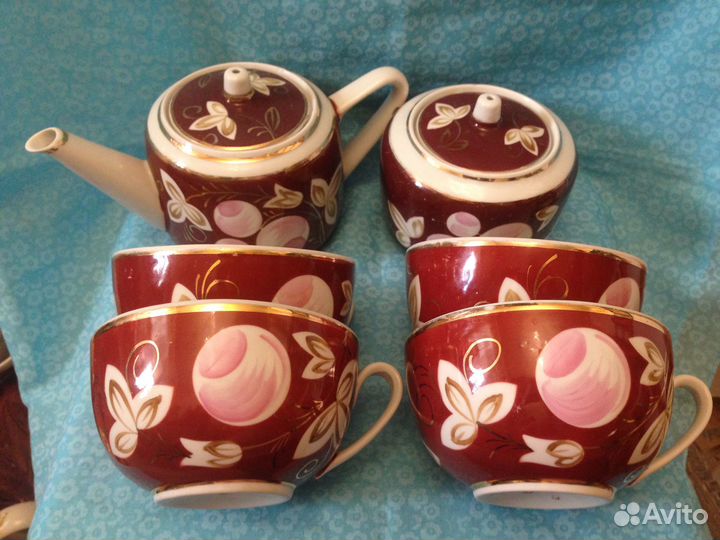 Сервиз Вербилки Слива СССР