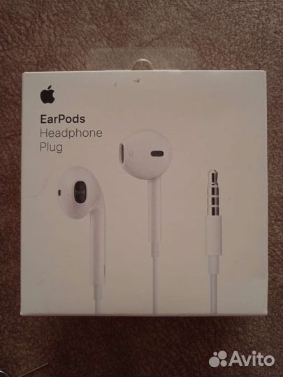 Проводные наушники earpods (не рабочие)