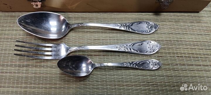 Столовый набор мельхиор мнц зиш