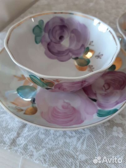 Чайная пара. Дулево. Агашки