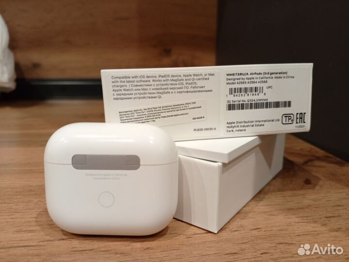 Наушники AirPods 3rd generation