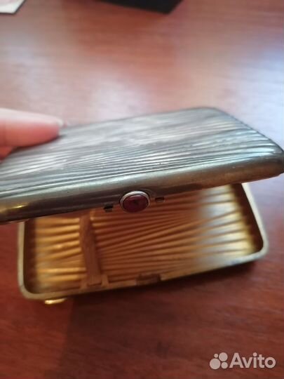 Портсигар серебряный СССР