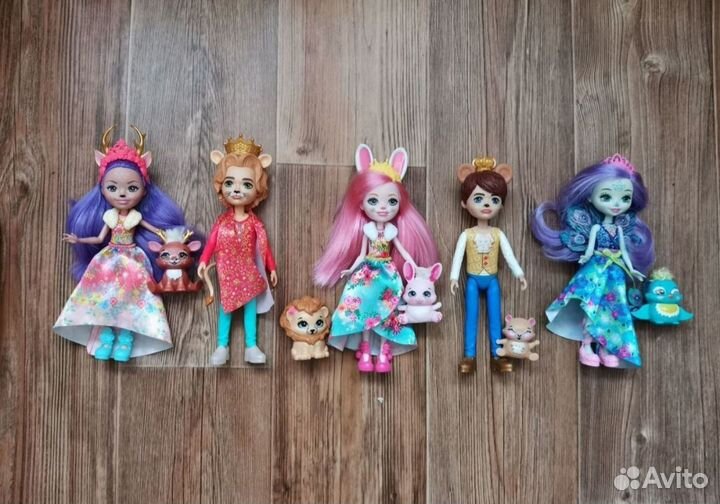 Enchantimals. Красивые королевские пары новые