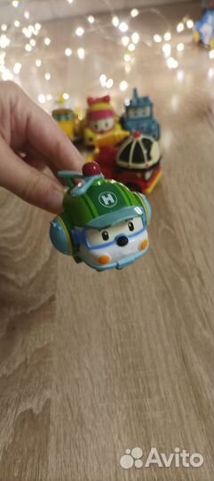 Машинки робокар полли