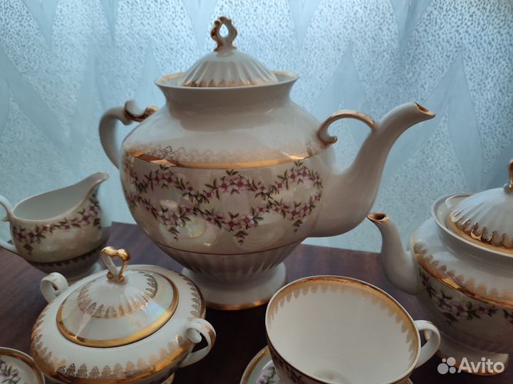 Чайный сервиз СССР фарфор