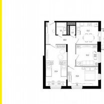 3-к. квартира, 82,5 м², 4/22 эт.