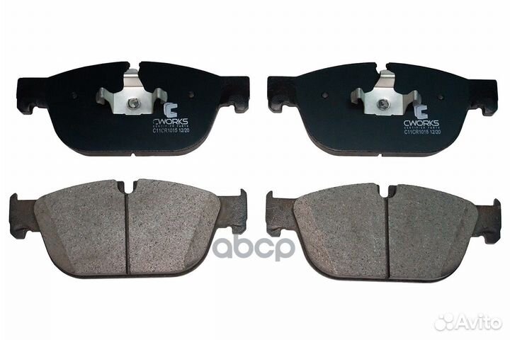 Колодки тормозные передние, Low Metallic, PSA C