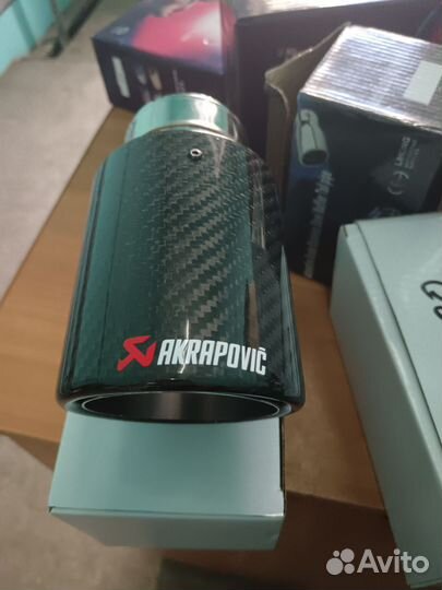 Насадка на глушитель акрапович