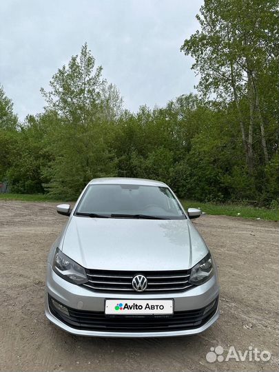 Volkswagen Polo 1.6 AT, 2017, 78 000 км