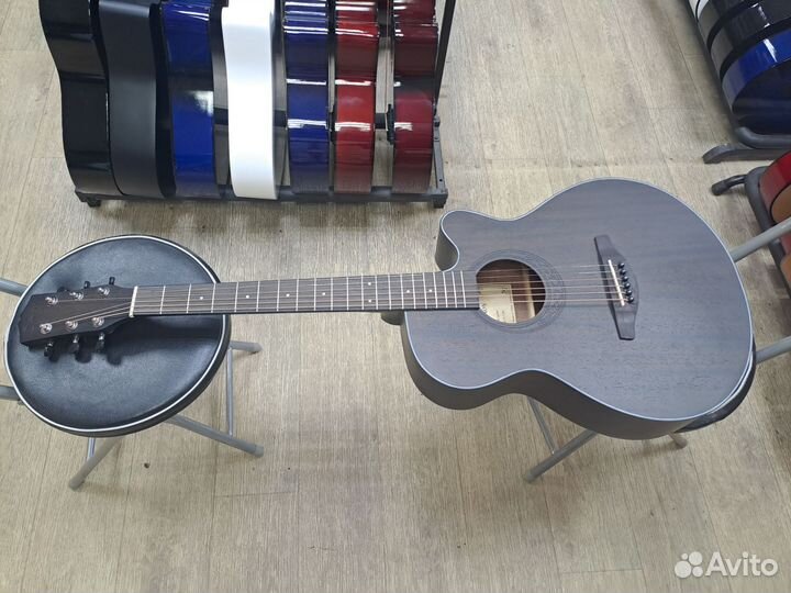 Гитара акустическая красное дерево