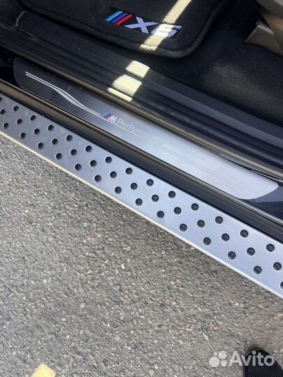 Накладки на пороги bmw x5 e70 x6 e71