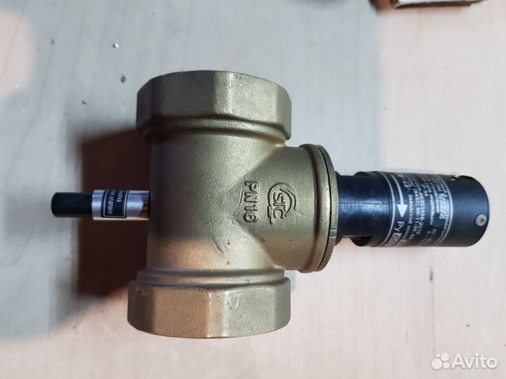 Клапан запорный газовый электромагнитный привод