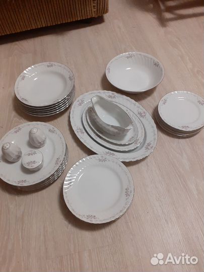 Столовый сервиз фарфор Япония 1961 год
