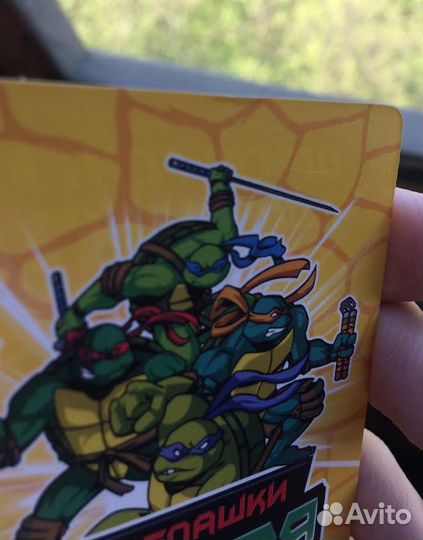 Карточка черепашки ниндзя 575