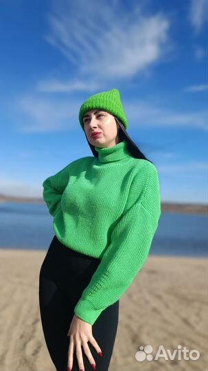 Шапка из пуха норки