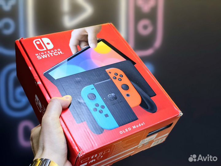 Nintendo Switch Oled 512gb+игры