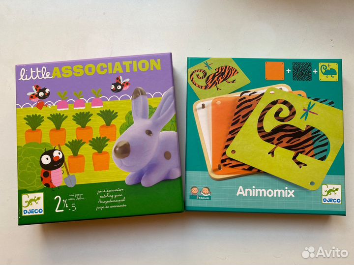 Djeco, сортеры, пазлы