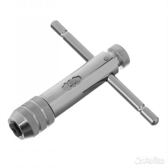 Вороток для метчиков М5-М12, хромированный, с трещ