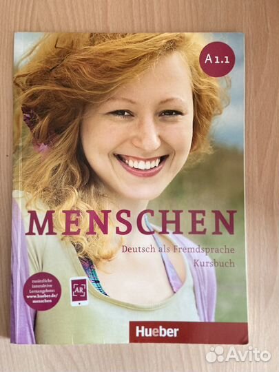 Учебники и тетрадь уровня А1 Menschen