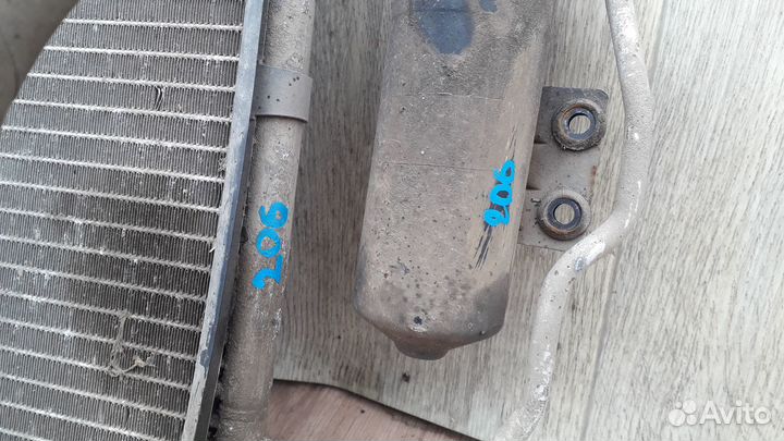 Радиатор кондиционера peugeot 206 2002