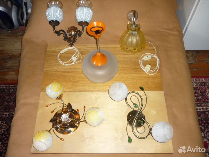 Люстра Светильник настенный бра СССР