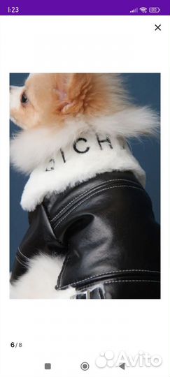 Куртка для маленькой собаки