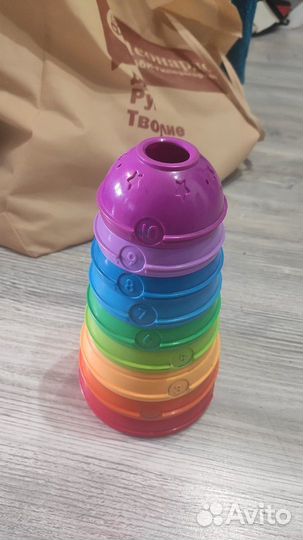 Набор развивающих игрушек сортер книжка