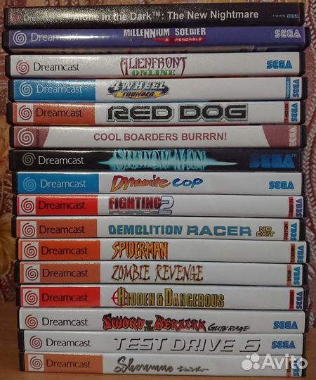 Диски для Sega Dreamcast
