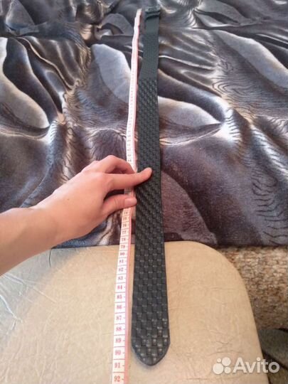 Ремень чёрный унисекс 90 см