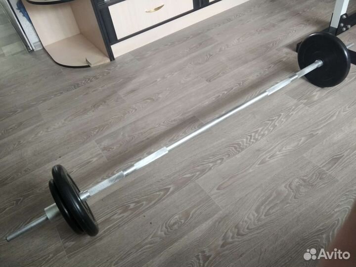 Штанга гриф блины