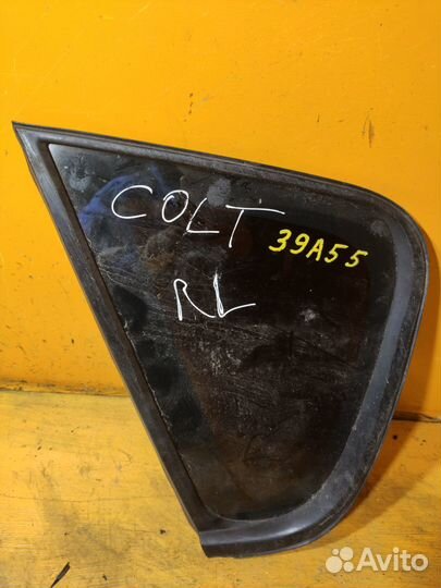 Стекло кузовное заднее левое Mitsubishi Colt Z34