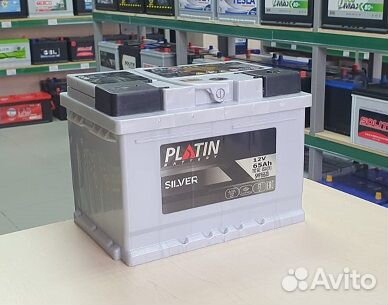 Аккумулятор platin silver Низкий 12V 65Ah 650A