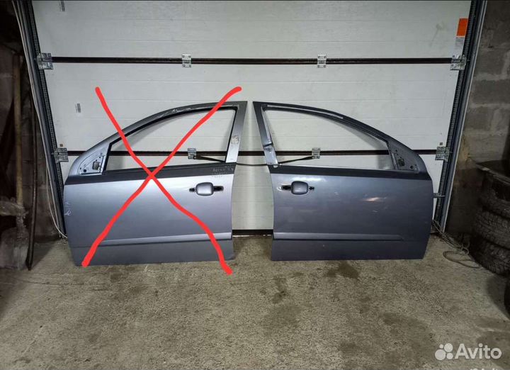 Дверь передняя opel astra h