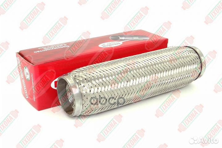 Гофра 60/280 (aisi 304 with inner braid) 60280