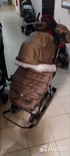 Коляска санки