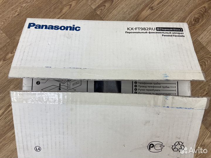 Факс panasonic kx-ft982 ru