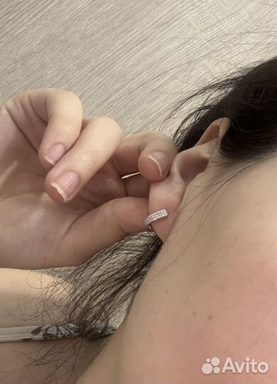 Золотые серьги