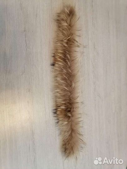 Меховая опушка из енота