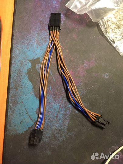 Переходники, провода, молекс 6 pin 8 pin провода