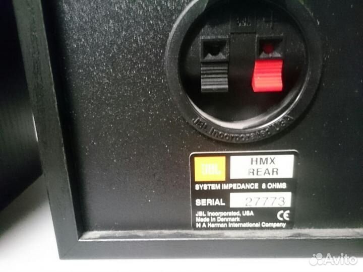 Акустика JBL HMX. Made in Denmark
