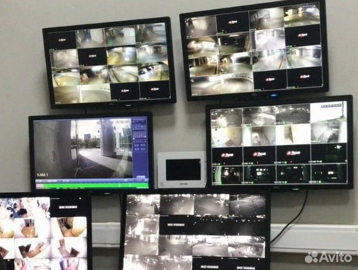 Видеонаблюдение c установкой