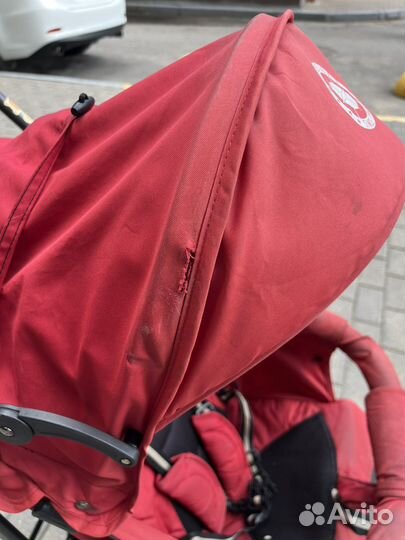 Коляска трость красная