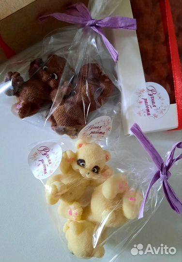 Шоколадный набор медвежат