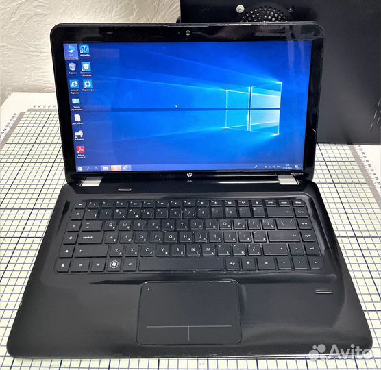 Ноутбук HP i5, 6Гб, 1Гб видео, держит заряд