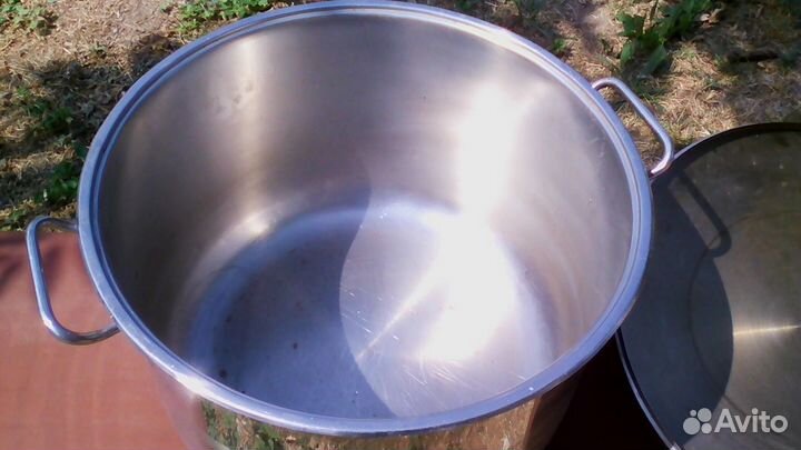 Кастрюля из нержавейки Korkmaz 45л