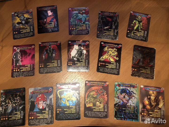 Карточки человек паук герои и злодеи