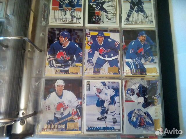 Хоккейные карточки игроков NHL 94-95 г объявление продам