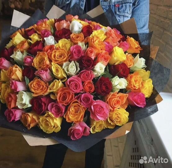 Розы Микс 51шт 101шт