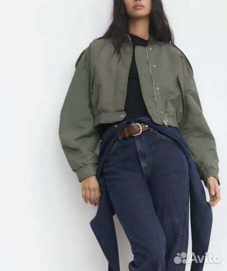 Бомбер женский zara