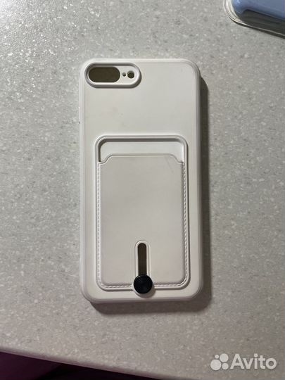 Чехлы и коробка на iPhone 7/8 plus